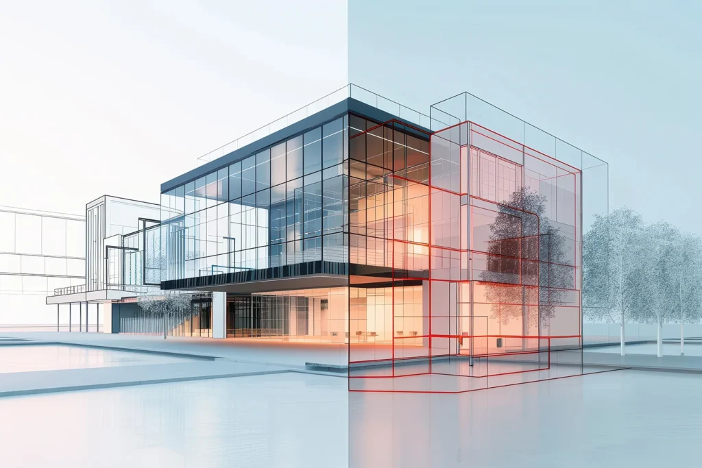 Imagined Rendering of a new, energy efficient building