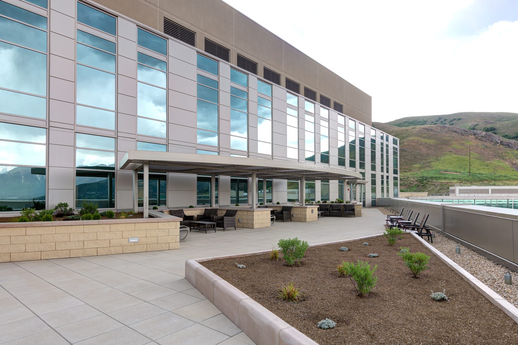 Exterior of the Kathryn F. Kirk Center, Salt Lake City, Utah