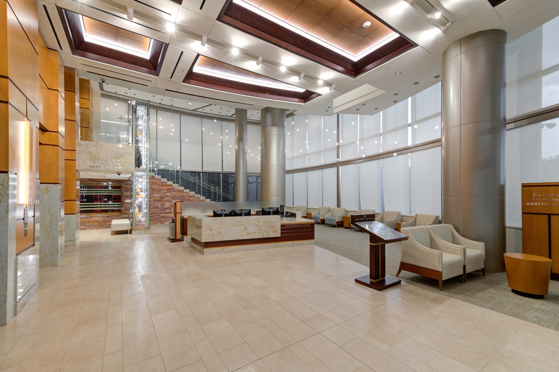 Interior of the Kathryn F. Kirk Center